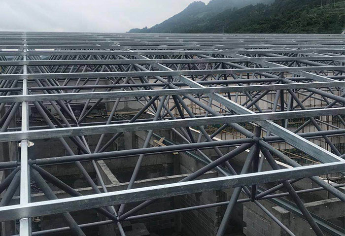 武穴仁怀冠英学校艺体楼网架