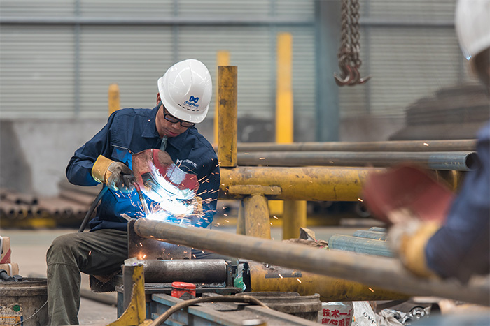 武穴网架焊接车间